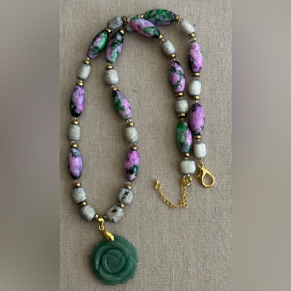 Adjustable 26 inch Mixed Bead Necklace NWOT - Picture 4 of 14